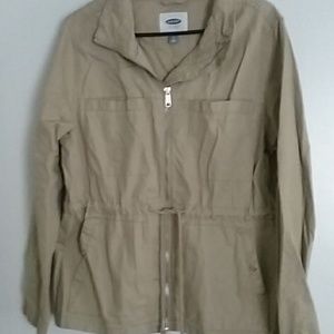 Tan utility jacket